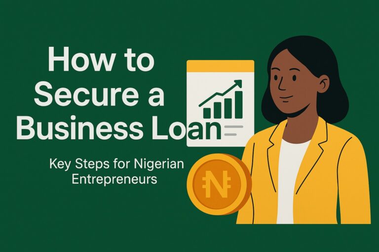 How to Secure a Business Loan: Key Steps for Nigerian Entrepreneurs