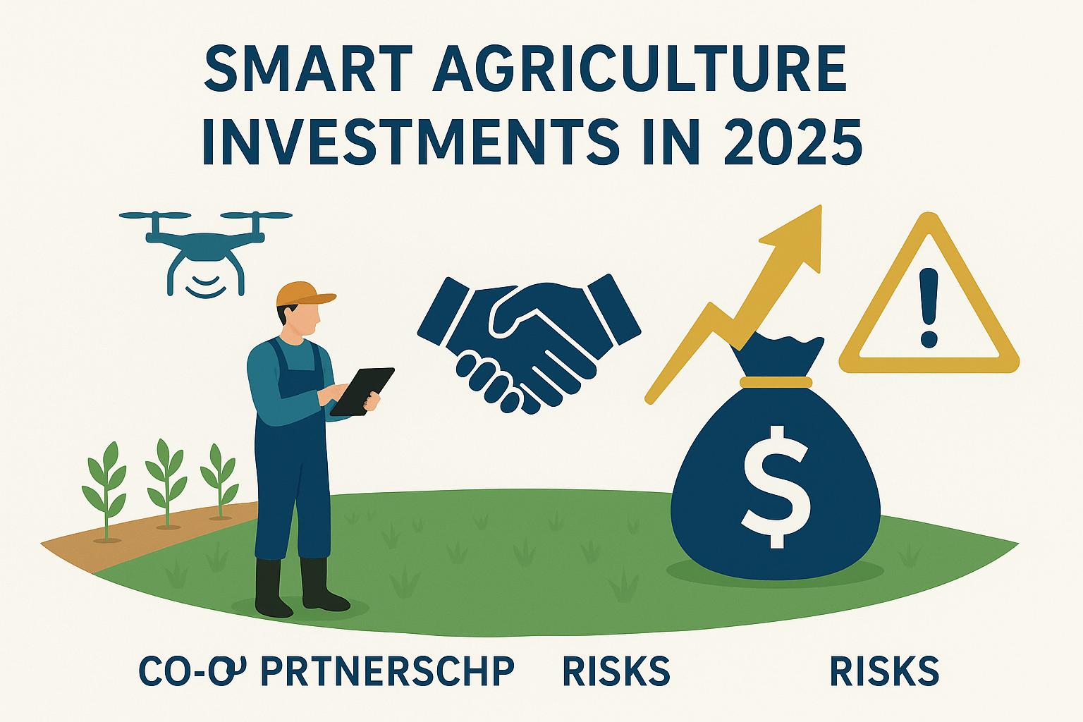 Smart Agriculture Investments in 2025: Profit Potential, Co-op Partnerships & Risks